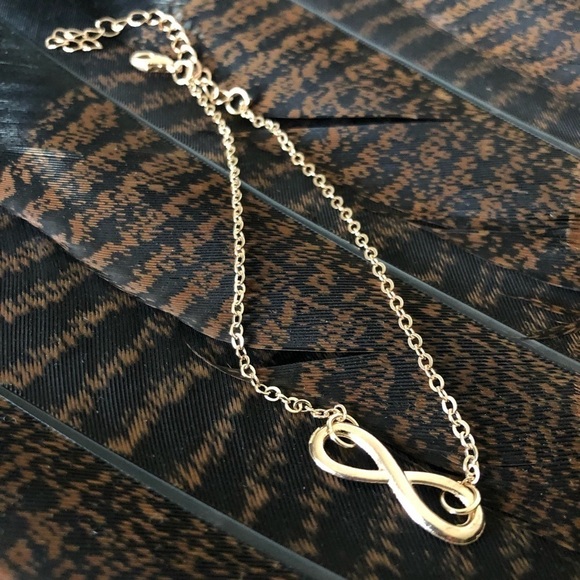 Infinity Stackable and Adjustable Anklet or Bracelet ♾ - Picture 2 of 4